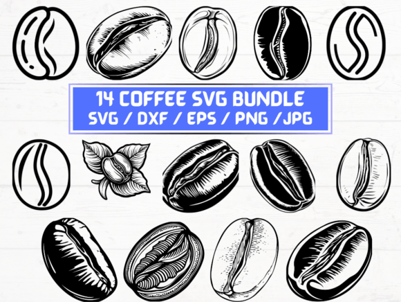 14 Coffee SVG Bundle