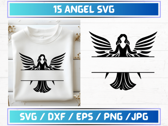 15 Angel SVG Files
