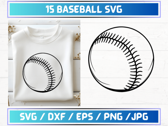 15 BASEBALL SVG Graphics for Modern Content Publishing
