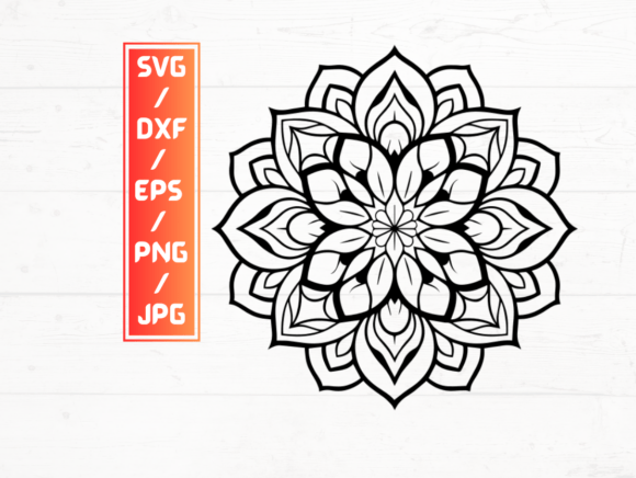 30 Mandala SVG Files for Graphic Templates