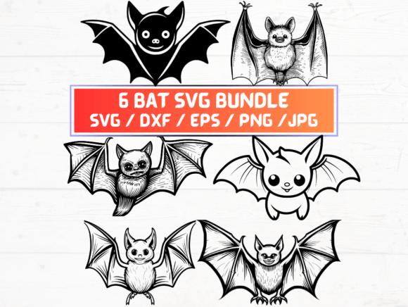 Bat Graphics for Crafts
