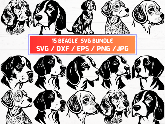 Beagle SVG: A Graphic Asset for Crafts and Branding