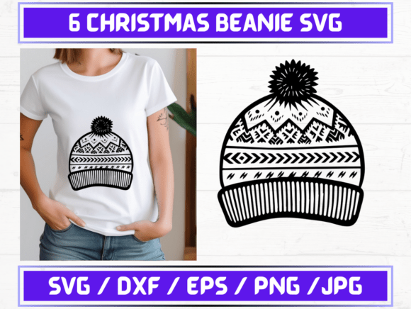Beanie SVG: A Graphic Template for Crafting