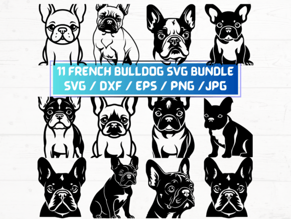 French Bulldog SVG Bundle: Graphics for Crafts & Branding