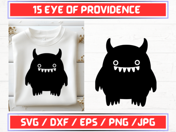 Monster SVG File: A Graphic Template for Bold Branding