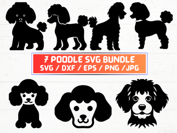 Poodle SVG: A Graphic Asset for Modern Design
