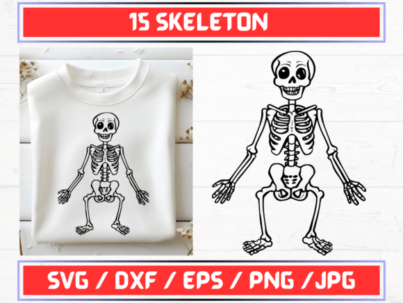 Skeleton SVG Bundle: A Graphic Designer’s Perspective